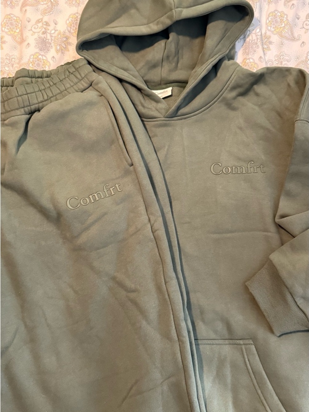 Comfrt Signature Collection Hoodie & Joggers Set - 3xl Excellent Condition